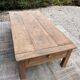 Table basse de ferme chêne massif