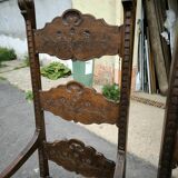 Pair of large and large armchairs from the end of the 19th century