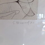 Original lithograph by Gerard Bregnard