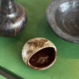 Ceramic enamelled trinket dish / jewellery holder