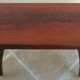Restoration style coffee table in mahogany-colored wood / Very good condition