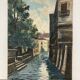 Vintage stream panel oil