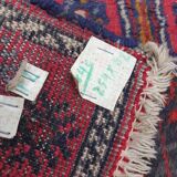 Oriental wool rug entirely handmade