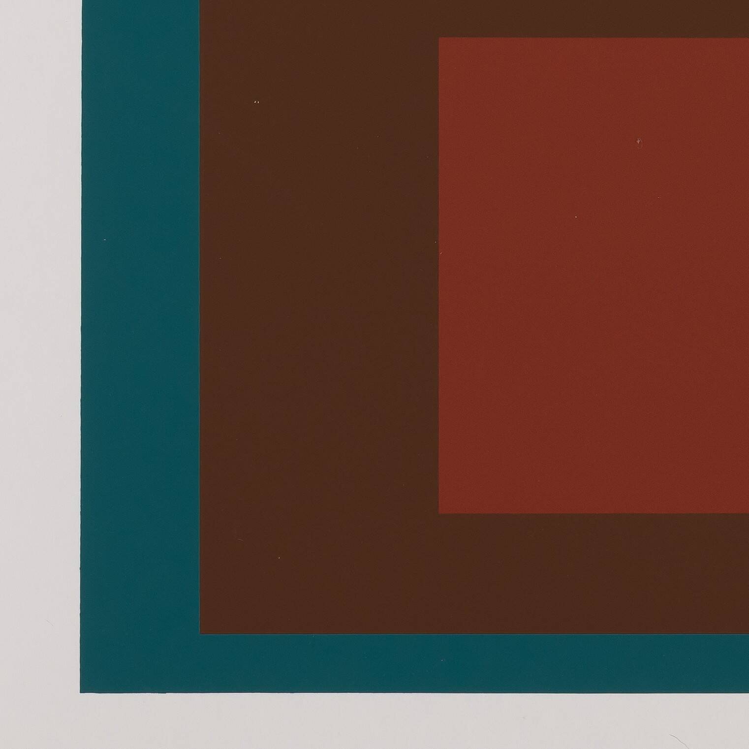 Josef ALBERS: Homage to the Square, At Night - Colour Screen Print