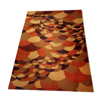Vintage carpet creation Lionel Morgaine 140x230cm