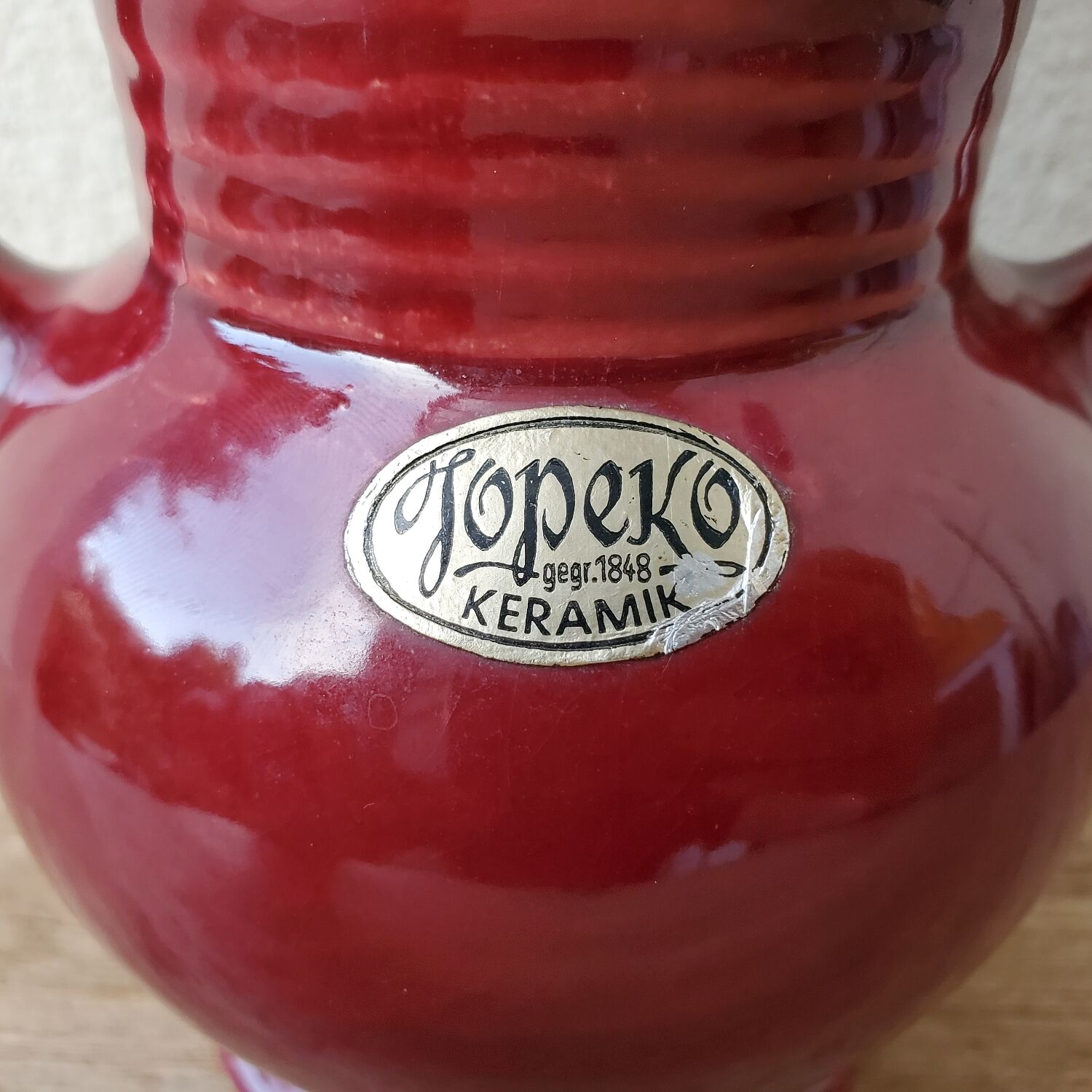 Jopeko vase in German ceramic