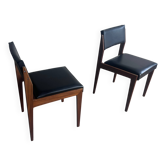 Paire de chaises de salle à manger Mid-Century, années 1960