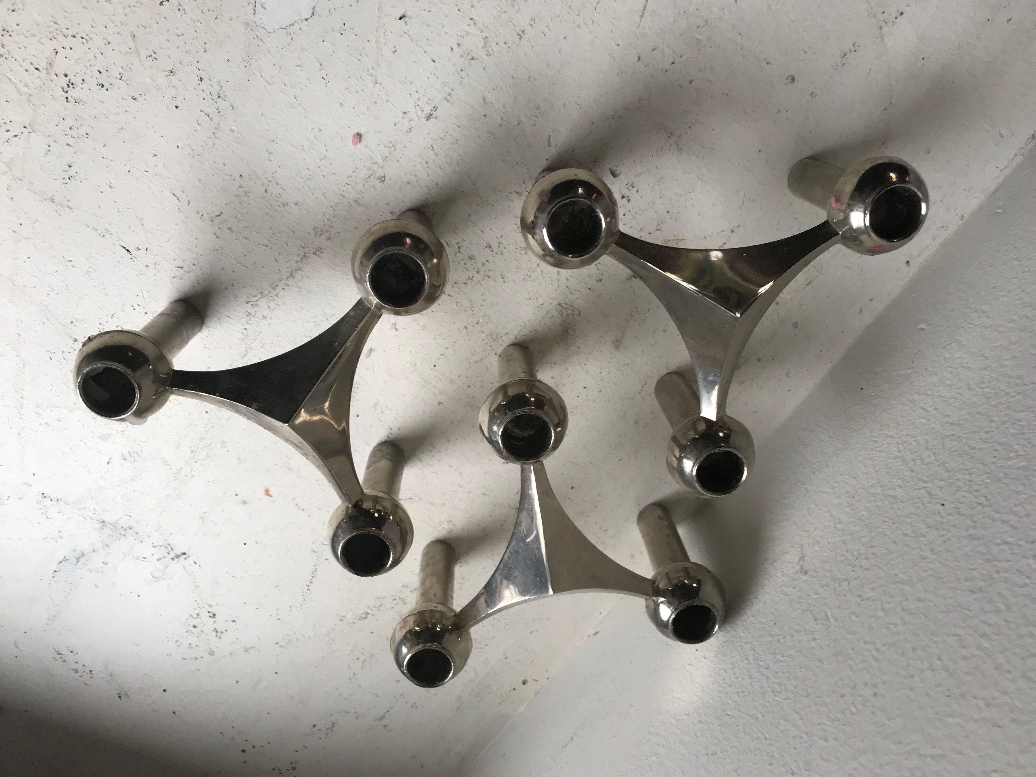 Nagel candleholders from the 70s