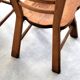 ensemble de 6 chaises à manger brutalistes