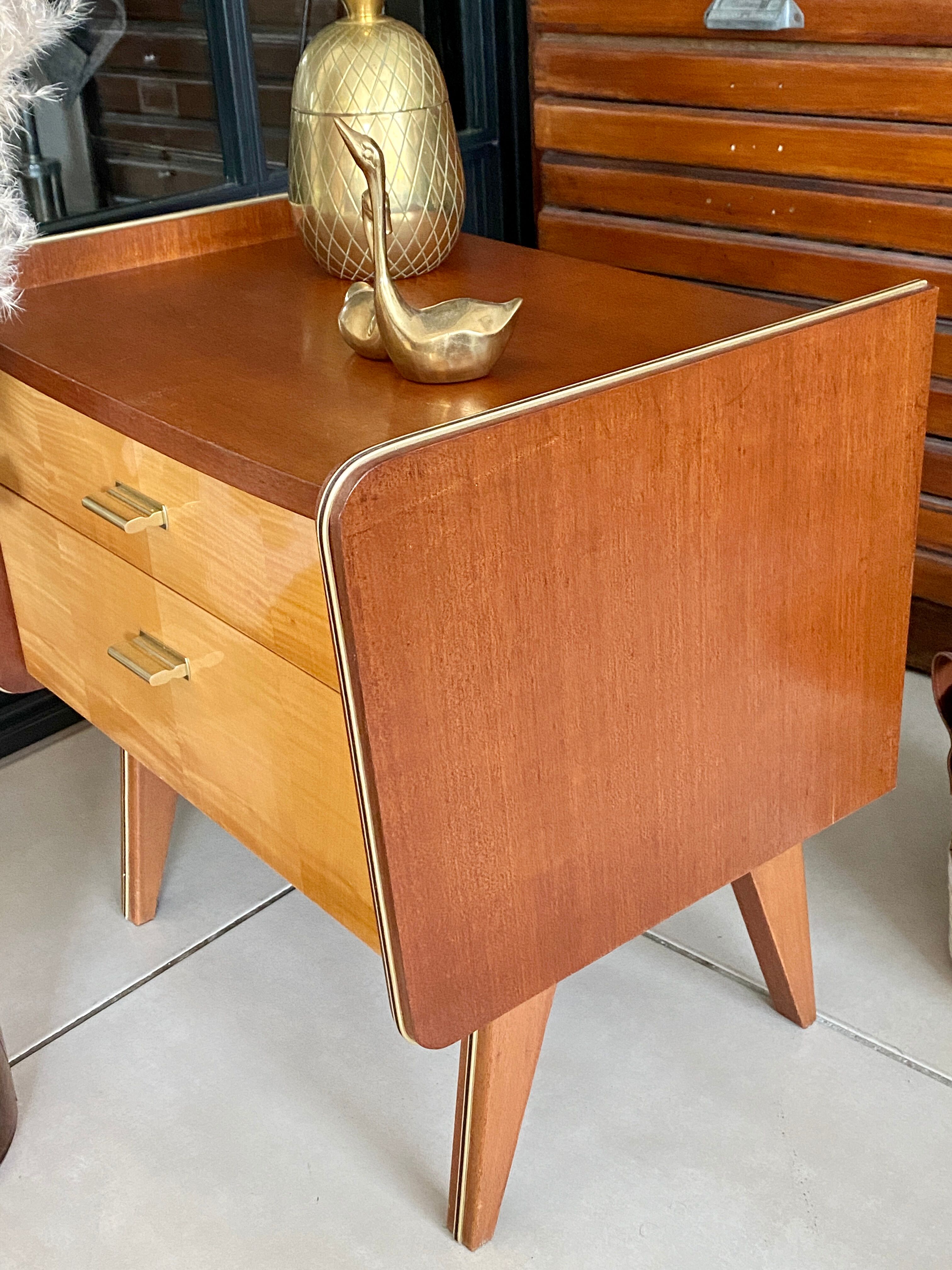 Vintage bedside table