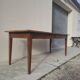 Rustic farmhouse table in solid cherry wood 19th century - 1m91.5