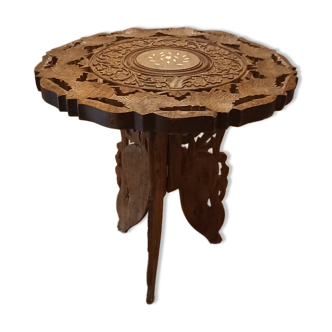 Small Burma wood folding table