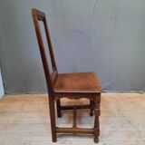 Wooden stepladder chair