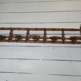 Coat rack wood bamboo, 106cms of L