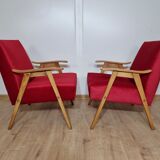 Paire de fauteuils by Tatra Nabytok