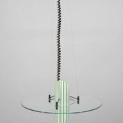 Italian Glass Chandelier, 1980s
