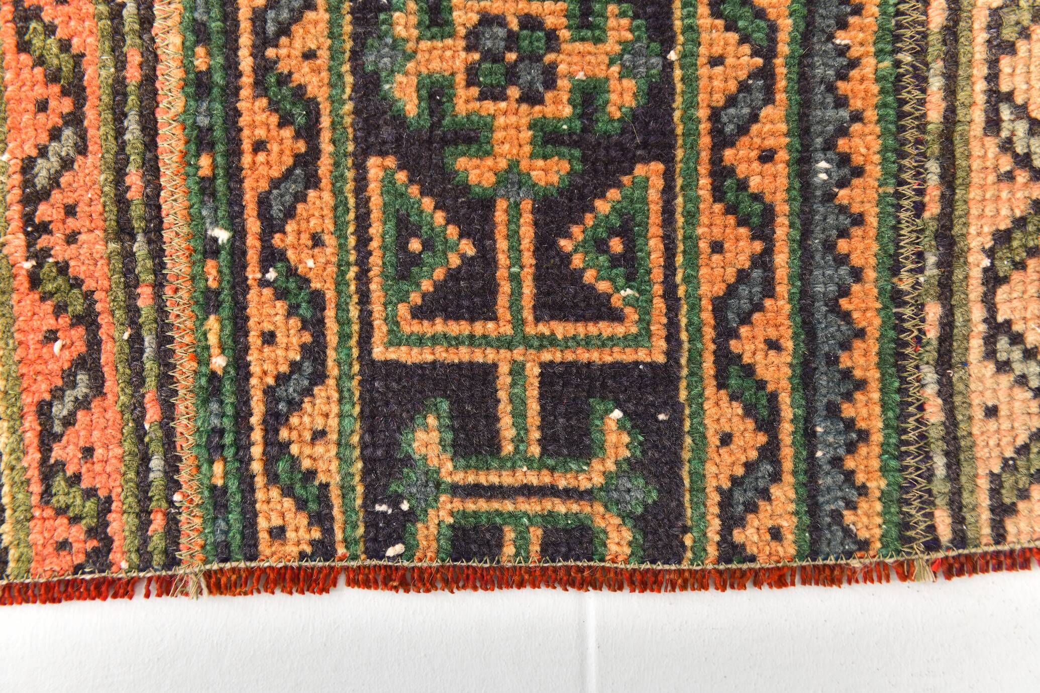 Shabby Chic Vintage Runner Rug, 79x275Cm