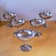 Set of 5 L'Etang Remy stainless steel ice cream cups