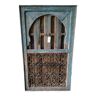 Mocharabieh window in wood and forged iron
