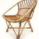 Fauteuil en rotin de Rohe Noordwolde, 1960, Pays-Bas