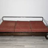 Bauhaus Chrome Sofa by Robert Slezak for Slezak Factories, 1930s