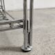 Balton vintage shelf from the 1980s in chrome metal – 215 cm