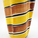 Ceramic handkerchief vase - Poët Laval France - vintage 50s