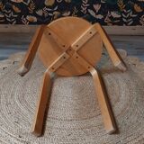 Vintage Frosta Bentwood Ikea stool, 1990s