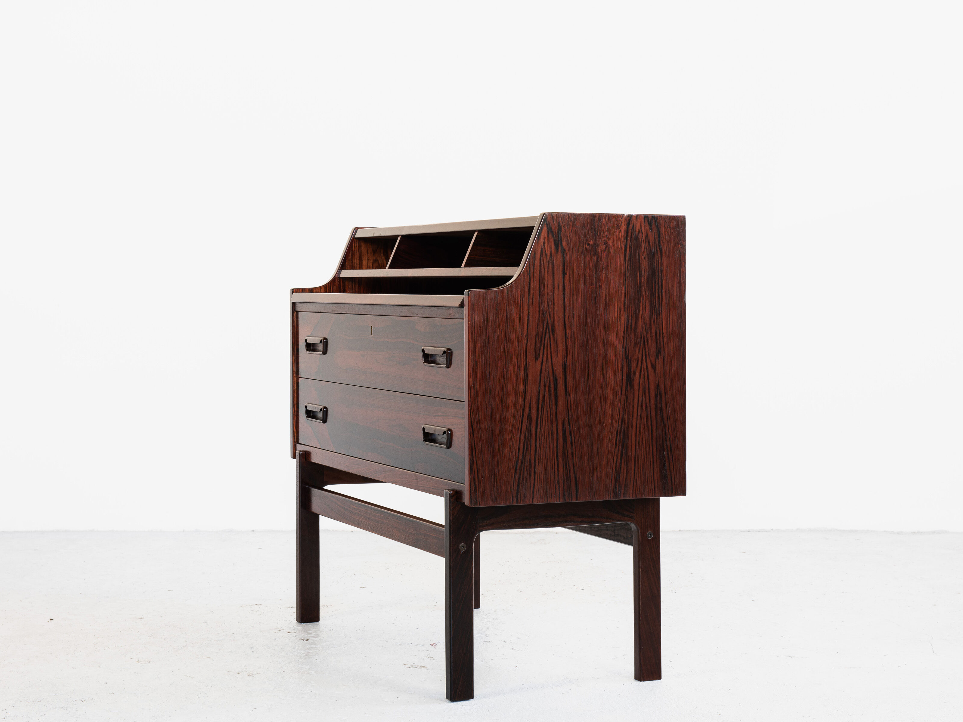 Secretary in rosewood by Arne Wahl Iversen for Vinde Møbelfabrik 1960s