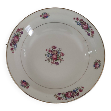 Sarreguemines hollow round dish, Guy model