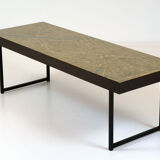 Paris 1960 plan coffee table