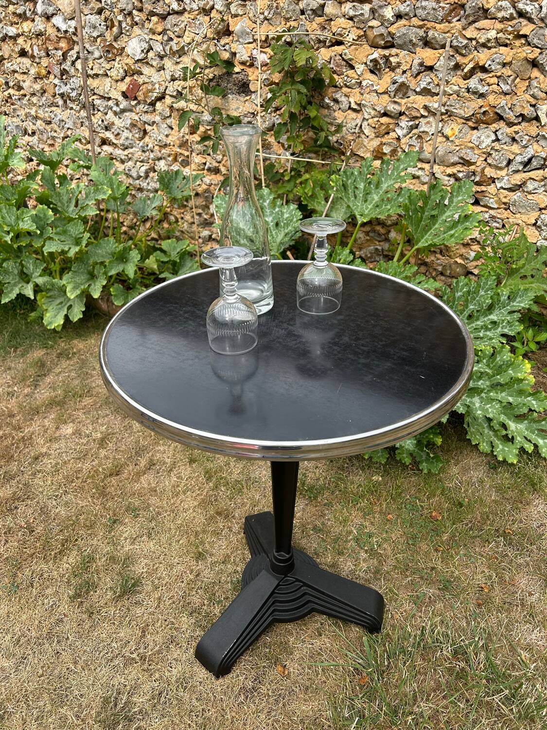 Guéridon de bistrot vintage 1940