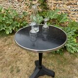 Guéridon de bistrot vintage 1940