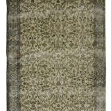 Turkish Anatolian Handmade Vintage Rug 272 cm x 165 cm