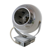 Eyes ball wall lamp, white, vintage 70s