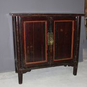 Armoire Chinoise En Bois Laqué Vers 1900