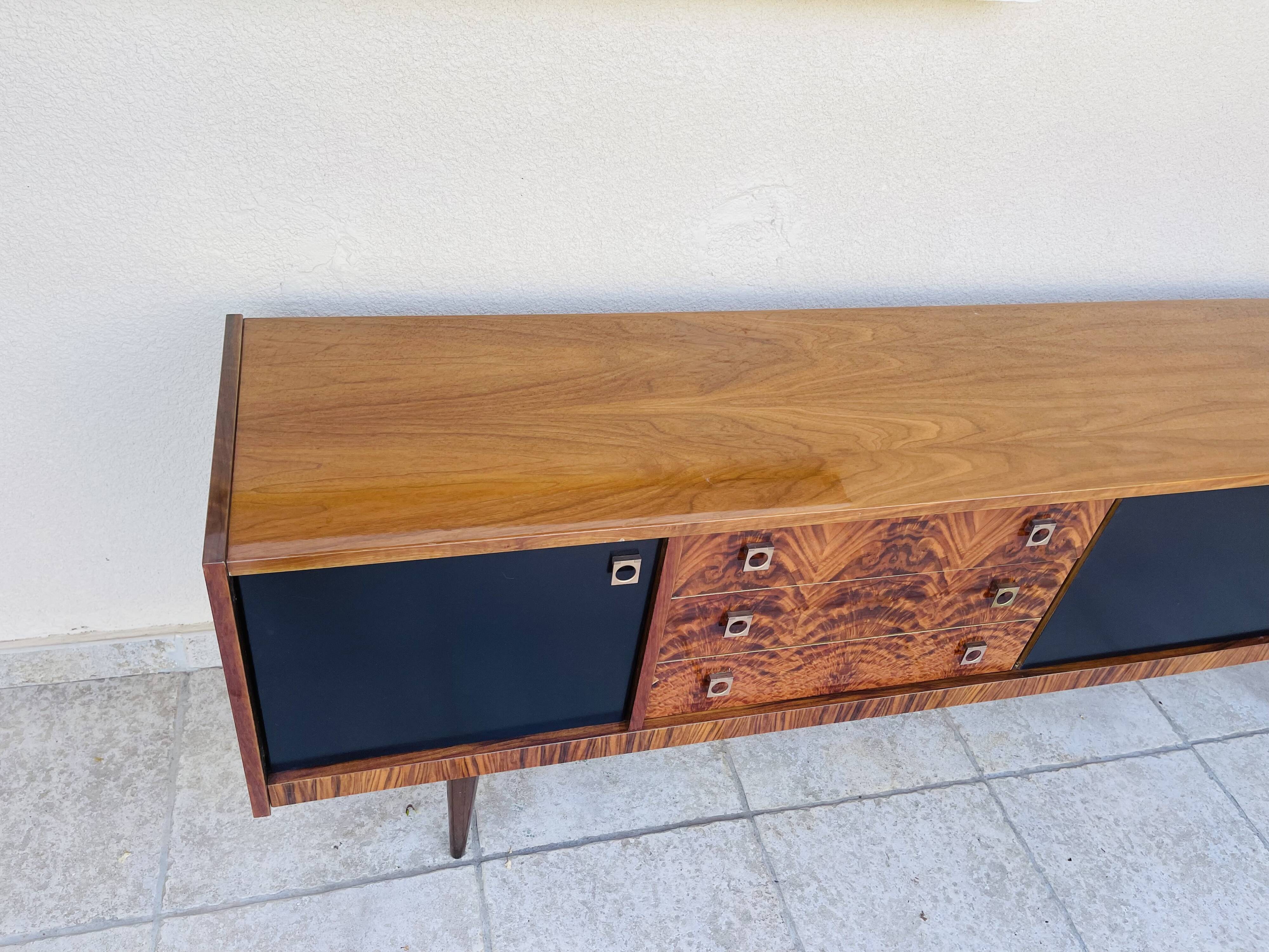Vintage walnut sideboard