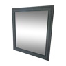 Miroir rectangle patiné gris