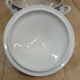 Old soup tureen Digoin and Sarreguemines