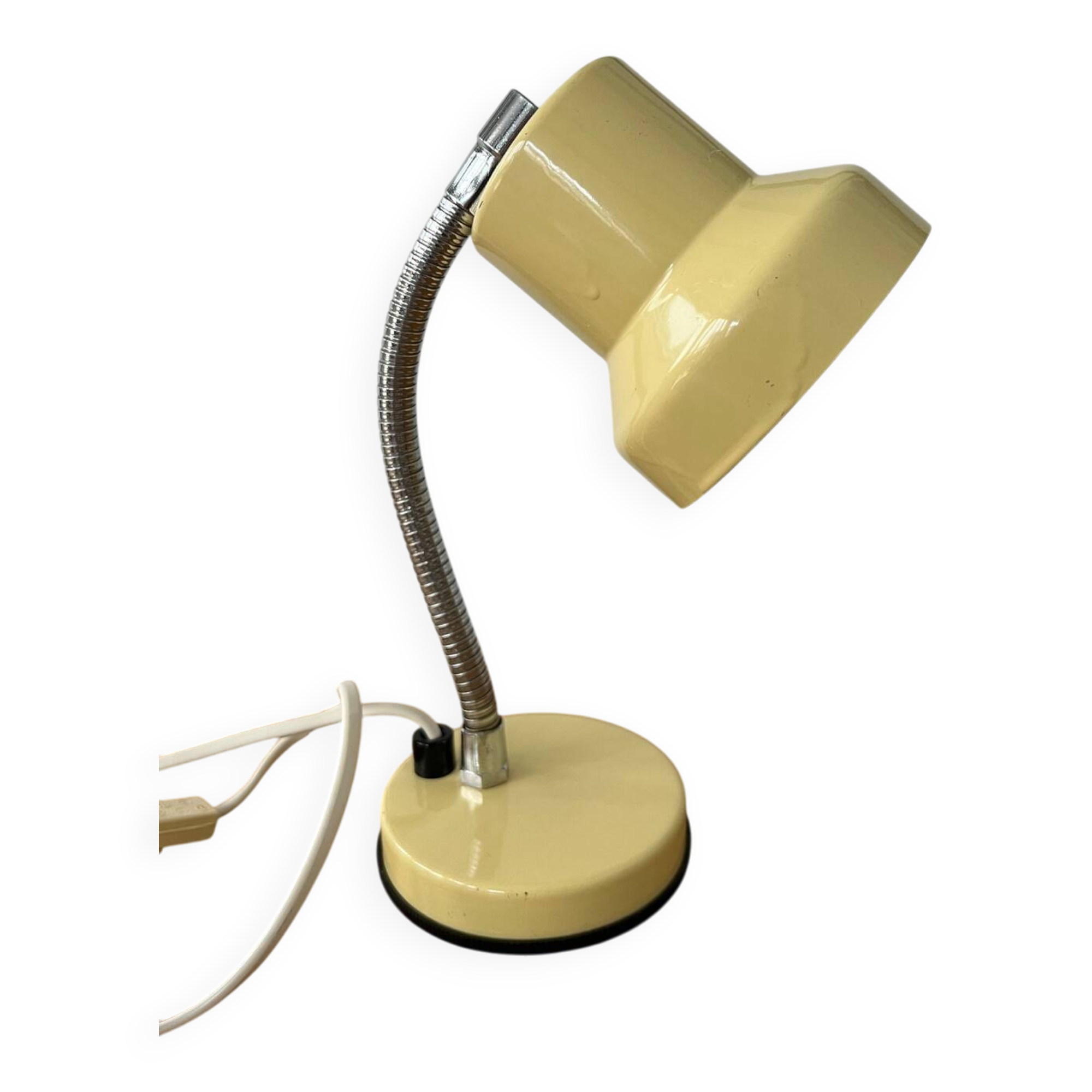 Mini lampe de bureau en métal vintage