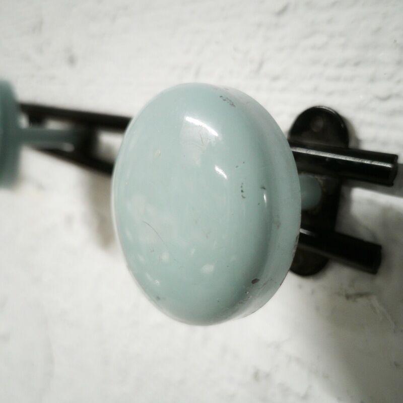 Vintage metal coat rack