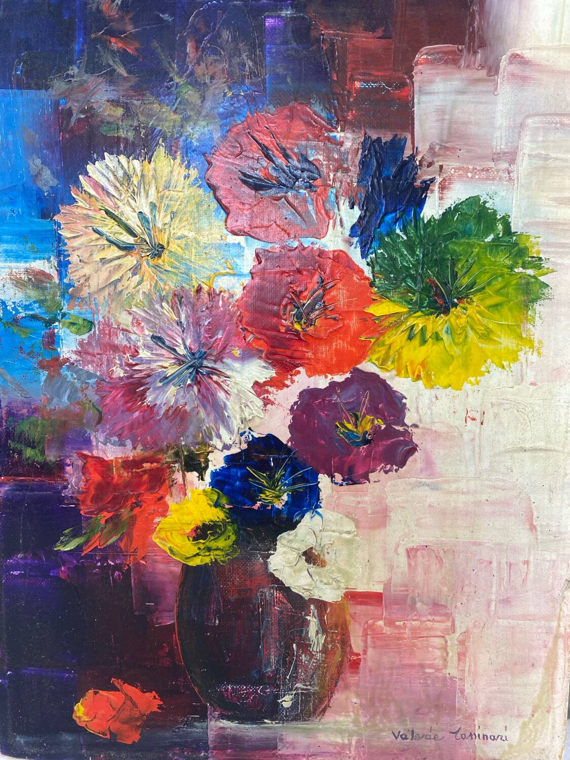 Bouquet painting