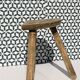 Tabouret de vacher tripode