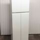 Bathroom cabinet in white metal 1960