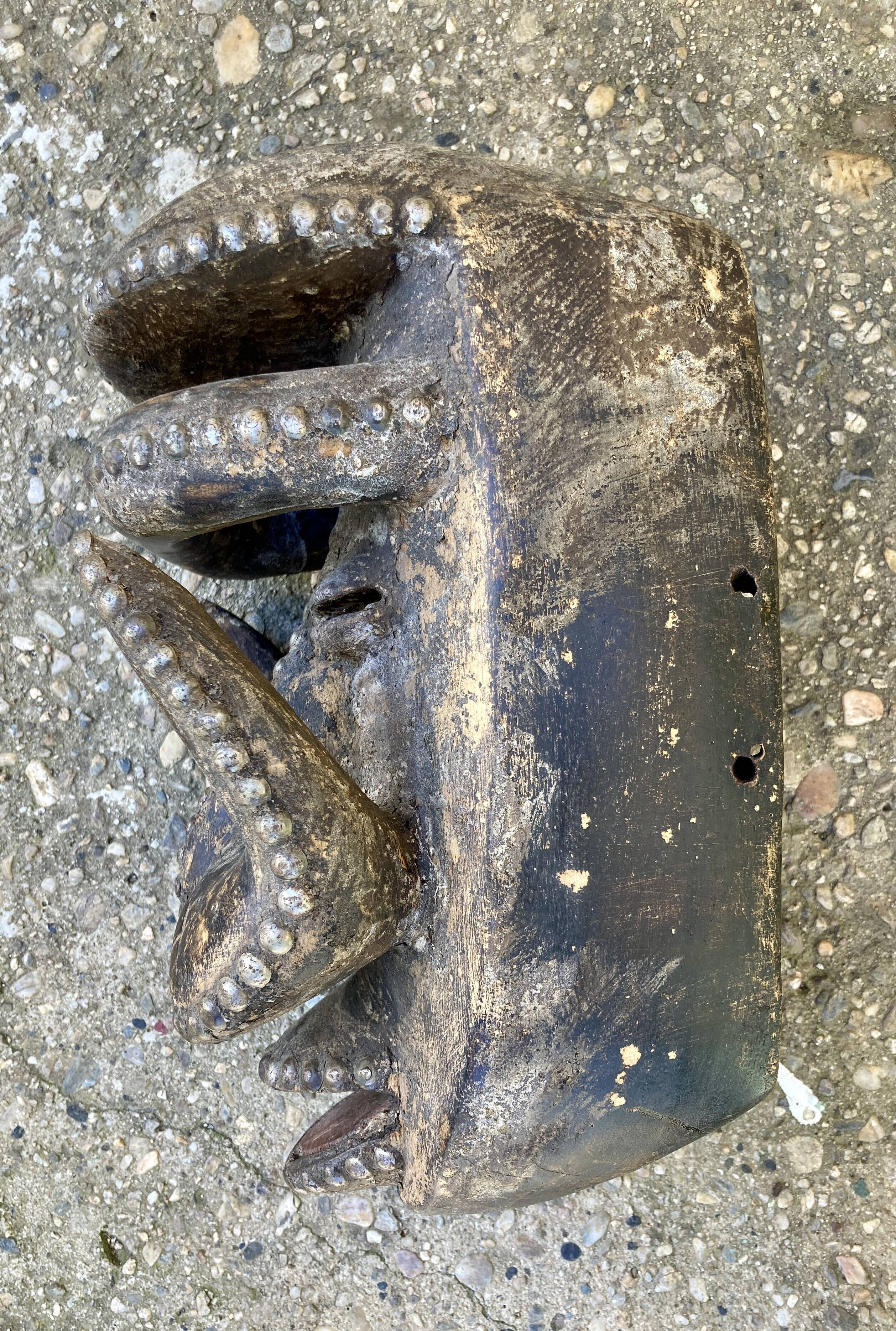 African mask - large mustache