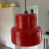 2 "Poker" pendant lights by Jo Hammerborg - Denmark 1970s