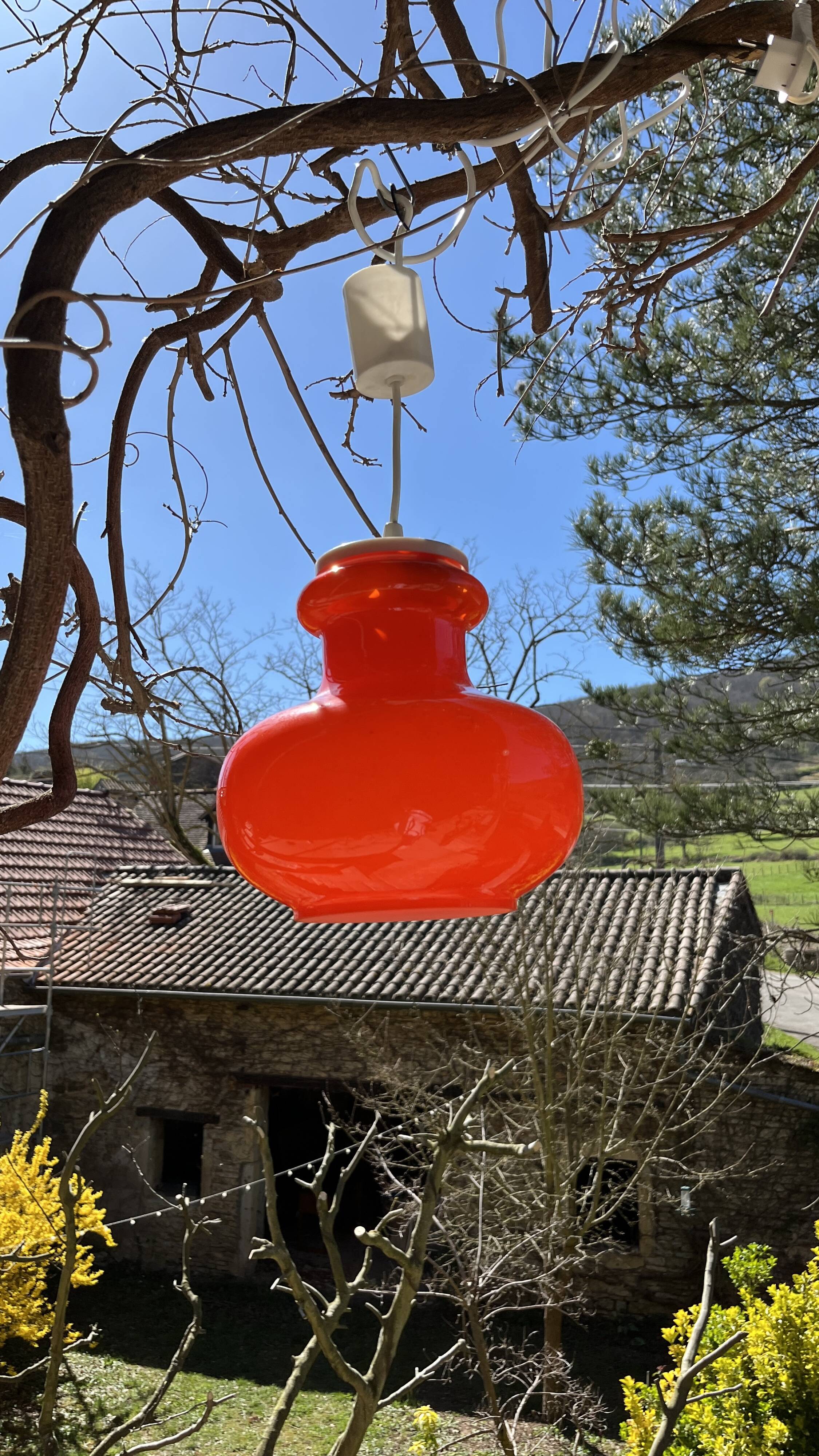 Vintage pendant light