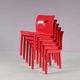 1980s “4870” chairs by Anna Castelli Ferrieri for Kartell, Italy