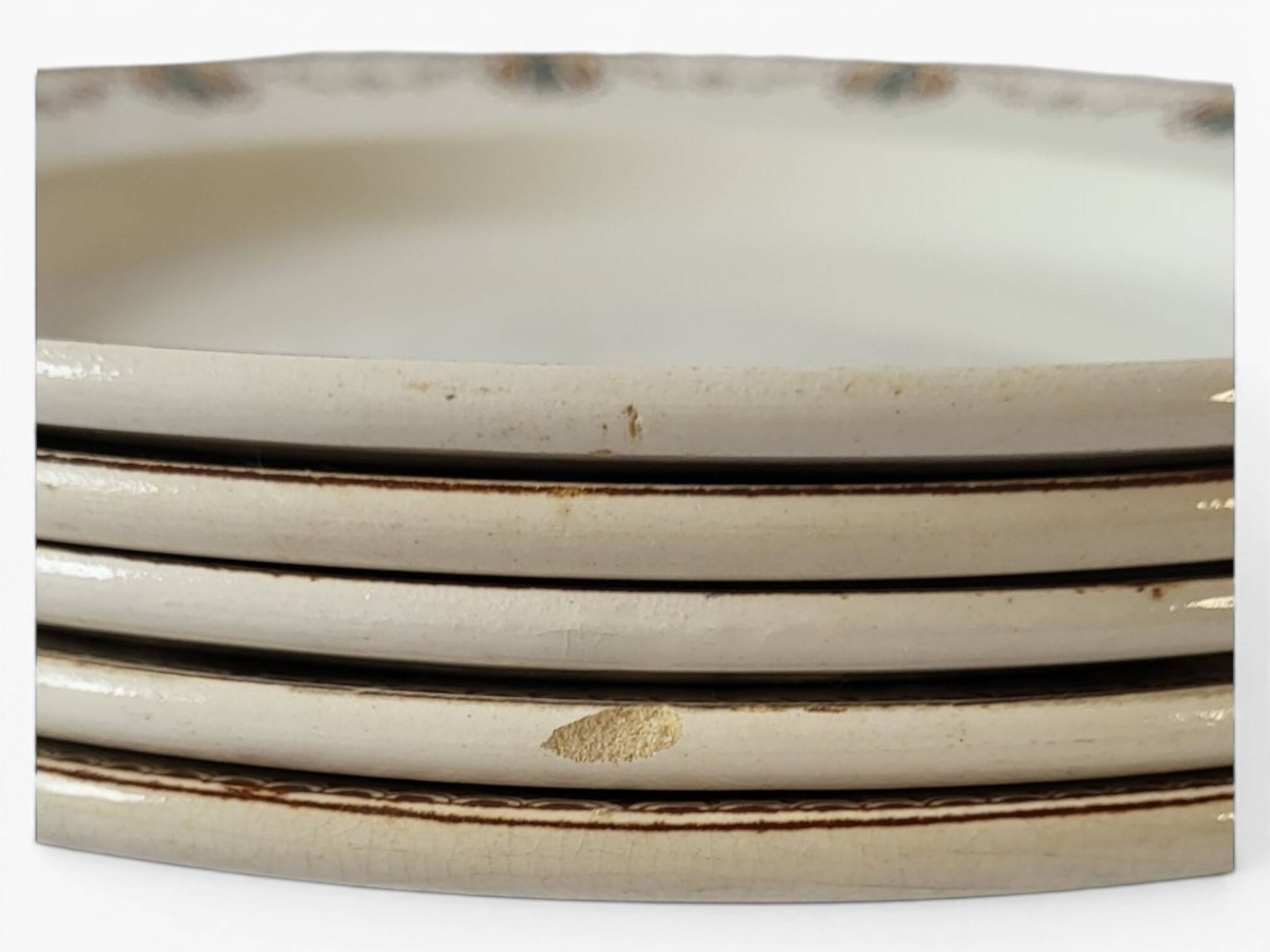 5 deep plates Léon Graves Clairefontaine