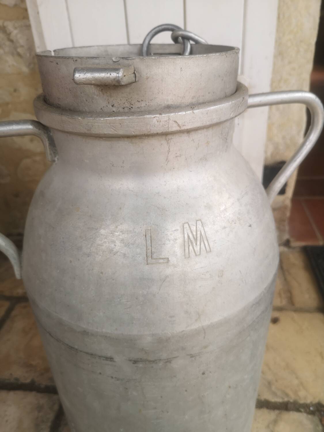Old milk jug